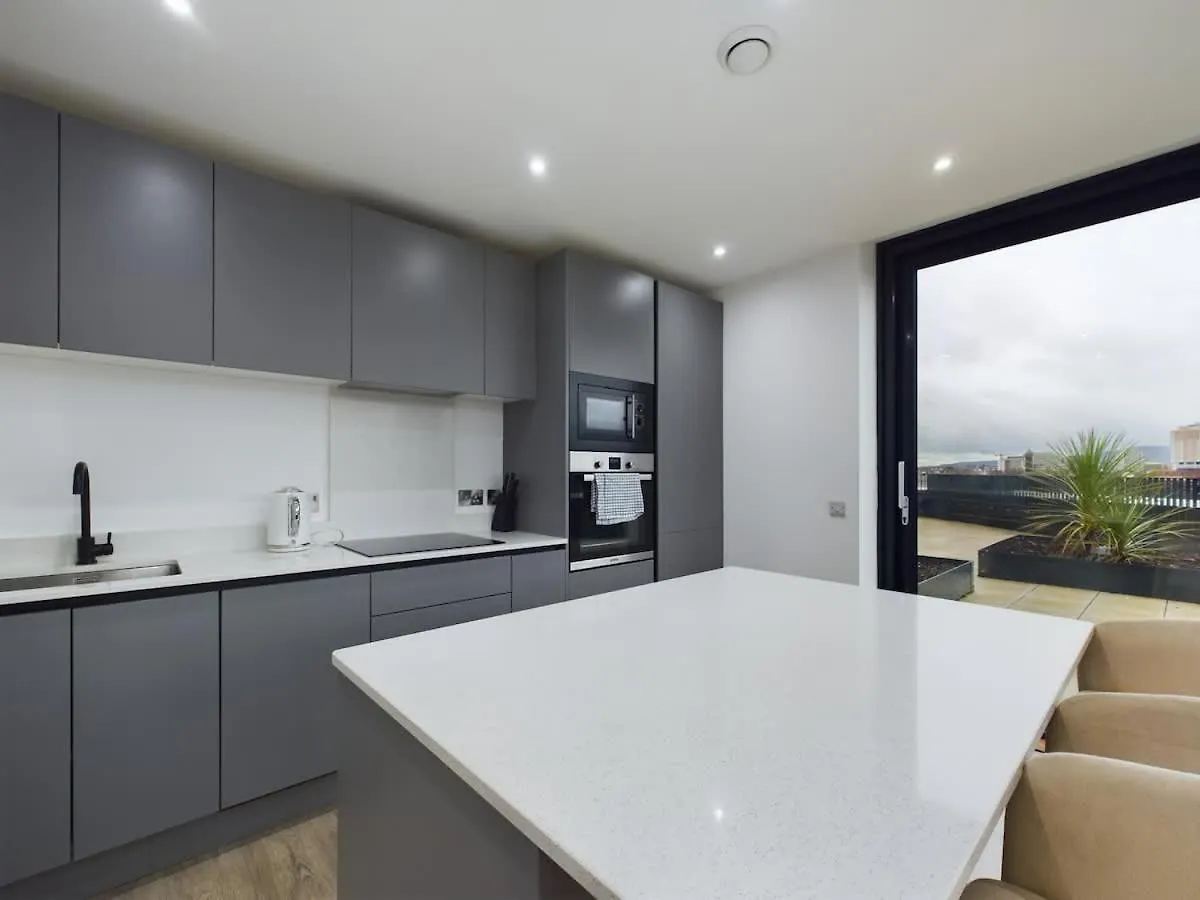 3 Bedroom Penthouse With Spacious Terrace City Center Belfast
